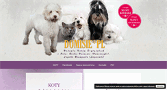 Desktop Screenshot of domisie.com.pl