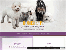Tablet Screenshot of domisie.com.pl